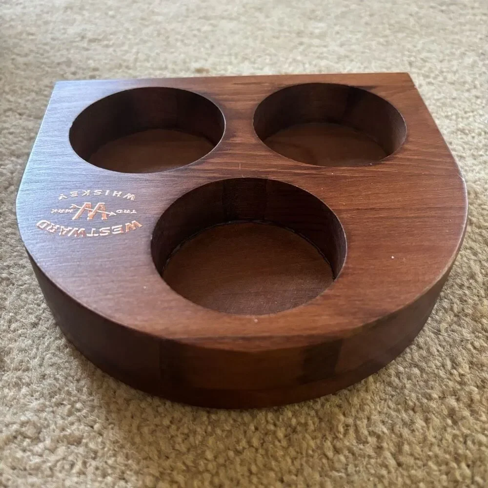 Westward Whiskey Wooden Flight Tasting Tray